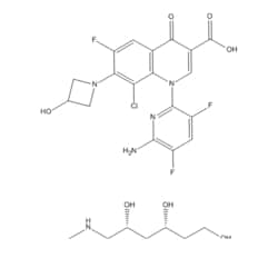 Medchemexpress LLC&nbsp;HY-14814A 10mg Medchemexpress, Delafloxacin (meglumine) CAS:352458-37-8 Purity:>98%