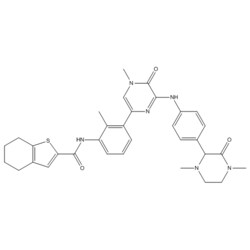 Medchemexpress LLC HY-15427A 50mg , GDC-0834 (Racemate) CAS:1133432-46-8
