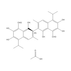 Medchemexpress LLC&nbsp;HY-15464D 10mg Medchemexpress, (S)-Gossypol (acetic acid) CAS:1189561-66-7 Purity:>98%