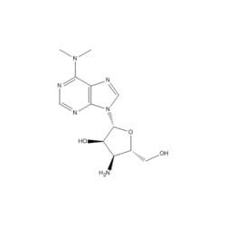 Medchemexpress LLC&nbsp;HY-15695 100mg Medchemexpress, Puromycin aminonucleoside 3'-Amino-3'-deoxy-N6,N6-dimethyladenosine CAS:58-60-6 Purity:98%