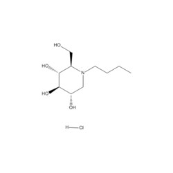 Medchemexpress LLC HY-17020A 25mg , Miglustat (hydrochloride) N-Butyldeoxynojirimycin,