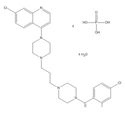 Medchemexpress LLC HY-B1896B 5mg Medchemexpress, Piperaquine tetraphosphate