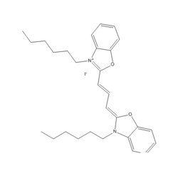Medchemexpress LLC HY-D0084 50mg Medchemexpress, 3,3'-Dihexyloxacarbocyanine iodide CAS:53213-82-4 Purity:>98%