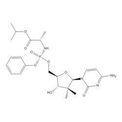 Medchemexpress LLC&nbsp;HY-I0975 1mg Medchemexpress, Sofosbuvir impurity J CAS:1334513-10-8 Purity:>98%