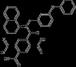 Apexbio Technology LLC A-317491(Synonyms: A317491, A-317491 sodium salt hydrate, P2X3 receptor antagonist A-317491, A 317491), 5mg, CAS: 475205-49-3.