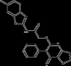 Apexbio Technology LLC IWP-2, 50mg. Cas: 686770-61-6 MFCD: MFCD04457599.