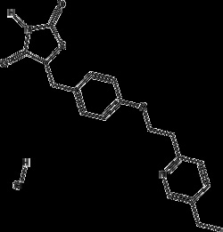 Apexbio Technology LLC Pioglitazone HCl, 500mg Cas# 112529-15-4, Quantity: