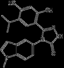 Apexbio Technology LLC&nbsp;Ganetespib (STA-9090)(Synonyms: STA-9090, Ganetespib, STA9090, STA 9090), 5mg, CAS: 888216-25-9.