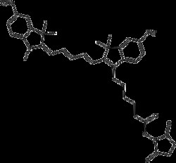 Apexbio Technology LLC Cy5 NHS ester, 5mg. Cas: MFCD: MFCD28142487. Labeling