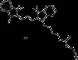 Apexbio Technology LLC Cy5 azide (non-sulfonated), 5mg. Cas: MFCD: NA.