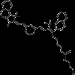 Apexbio Technology LLC Cy7.5 azide (non-sulfonated), 5mg. Cas: MFCD: NA.
