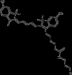 Apexbio Technology LLC Cy5 azide , 25mg. Cas: MFCD: MFCD31580113. used