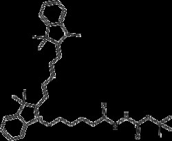 Apexbio Technology LLC Cy5 Boc-hydrazide (non-sulfonated), 5mg. Cas: MFCD: