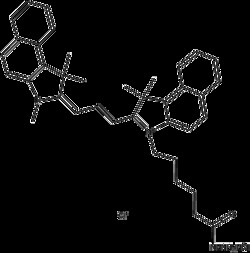 Apexbio Technology LLC Cy3.5 hydrazide (non-sulfonated), 5mg. Cas: N/A