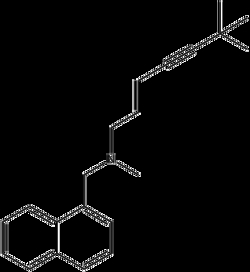 Apexbio Technology LLC Terbinafine, 100mg. Cas: 91161-71-6 MFCD: MFCD00242672.