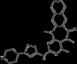 Apexbio Technology LLC&nbsp;HTH-01-015(Synonyms: HTH01015, WZ4003, NUAK1 inhibitor WZ4003, NUAK1-IN-1, NUAK1 inhibitor, WZ-4003), 10mg, CAS: 1613724-42-7.