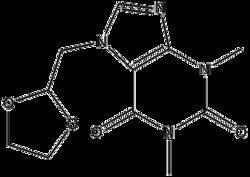 Apexbio Technology LLC Doxofylline 69975-86-6 50mg, Quantity: Pack of 1