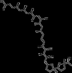 Apexbio Technology LLC&nbsp;Ionomycin free acid(Synonyms: Ionomycin (free acid), Antibiotic SQ 23377, SQ 23377, Calcium ionophore ionomycin), 5mg, CAS: 56092-81-0.