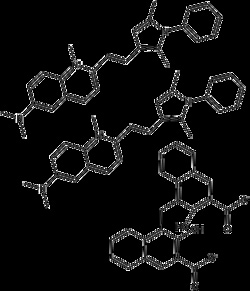 Apexbio Technology LLC Pyrvinium Pamoate, 50mg CAS# 3546-41-6, Quantity: