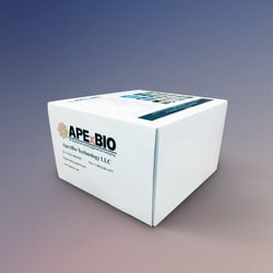 Apexbio Technology LLC&nbsp;Annexin V-Cy3 Apoptosis Kit, 100 assays. Cas:  MFCD: NA. Detects Apoptosis within 10 min.