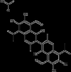 Apexbio Technology LLC&nbsp;Acetate gossypol 12542-36-8 50mg
