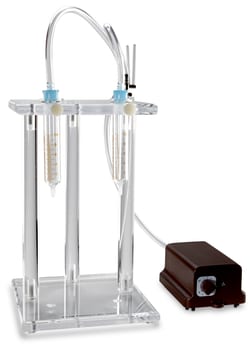 Vicam 2-Position Pump Stand w/Air Pump (10mL), Quantity: Each of 1
