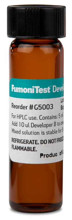 Vicam FumoniTest developer A-HPLC, 5mL (20 tests or 5 days, Quantity: Each
