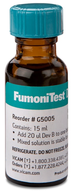 Vicam FumoniTest developer A-Fluorometer, 15 mL, Quantity: Each of 1