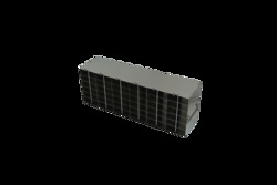CRYSTAL TECHNOLOGY AND INDUSTRIES&nbsp;Upright Side Access Freezer Rack, Holds (36) 50-Cell Hinged Top Boxes, Rack Dims 24 1/16L x 14 1/8H x 5 7/8W