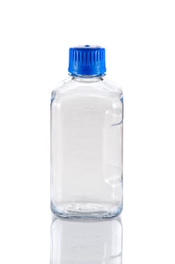 Triforest Enterprises 2000ML autoclaveable polycarbonate square media bottle,
