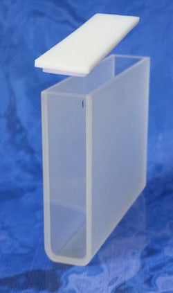 Fireflysci Type 1 Macro Cuvette with PTFE Cover (Material: UV Quartz) (Lightpath:50mm),