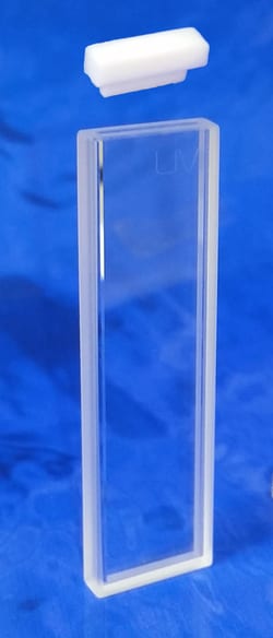 Fireflysci Type 1 Macro Cuvette with PTFE Cover (Material: UV Quartz) (Lightpath:1mm),