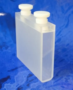 Fireflysci Type 21 Macro Cuvette with PTFE Stopper (Material: UV Quartz) (Lightpath: 50mm)