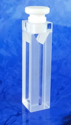 Fireflysci Type 30FL Micro Fluorescence Cuvette with PTFE Stopper (Material: UV Quartz) (Lightpath: 10mm)