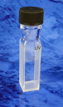 Fireflysci Type 41 Macro Cuvette with Screw Cap (Material: UV Quartz) (Lightpath: 10mm)