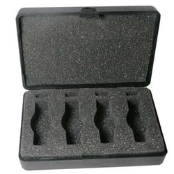 Fireflysci Plastic Black Case for 45-55mm Tall Cells- Holds 4 Cells