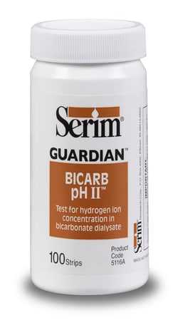 Serim Research Corp Serim GUARDIAN™ BICARB pH II™ Test Strips