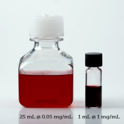 Nanocomposix NanoXact Gold Nanospheres - Bare (Citrate) - 10 nm, 0.05 mg/mL