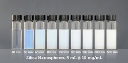 Nanocomposix NanoXact Silica Nanospheres - Aminated - 200 nm, 10 mg/mL