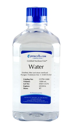 Growcells WATER CELL CULTURE 1L CS12, Quantity: Case of 12
