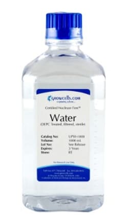 Growcells WATER DEPC TREATED 1L CS12, Quantity: Case of 12