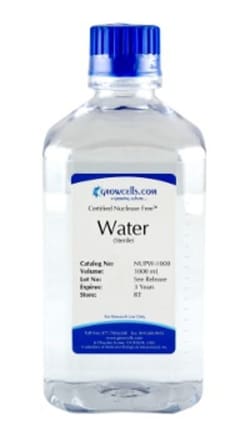 Growcells WATER NUCLEASE FREE 1L CS12, Quantity: Case of 12