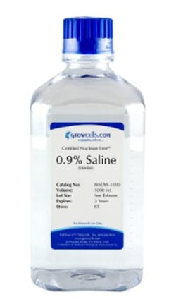 Growcells SALINE 9G/L 1L CS12