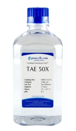 Growcells TAE BUFFER 50X 1L EA, Quantity: Each of 1