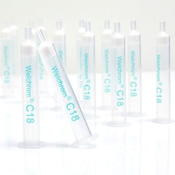 WELCH MATERIALS INC Welchrom C18E SPE Cartridges , 200mg/3mL, 50pcs/pk,