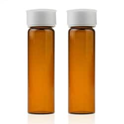 WELCH MATERIALS INC DoprahTM Amber Glass EPA/TOC Vial with Cap & Septa