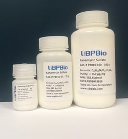 Ubpbio Kanamycin Sulfate, 25G, Quantity: Each of 1