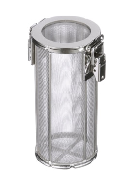 Marlin Steel Wire Products Mesh Basket with Locking Lid 2.99