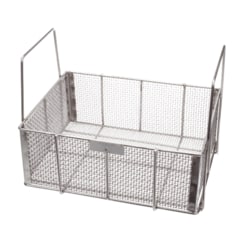 Marlin Steel Wire Products Mesh Basket with Handles 17"L x 13"W x 6.50"H,