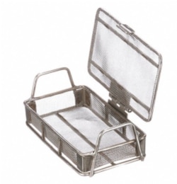 Marlin Steel Wire Products Mesh Basket with Lid 5